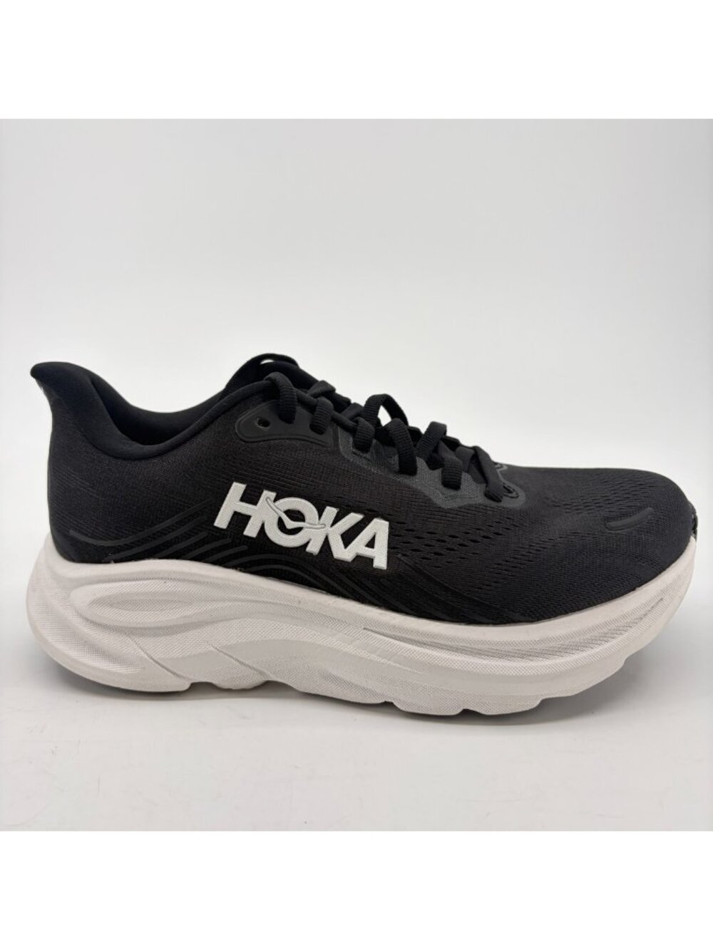 Hoka One One Clifton 11 Womens Size 6.5D Black Athletic Running Shoes Sneakers